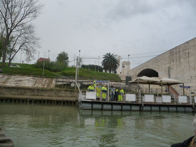 Partenza da ponte duca d'aosta, ripresi dal TGR,13dic09