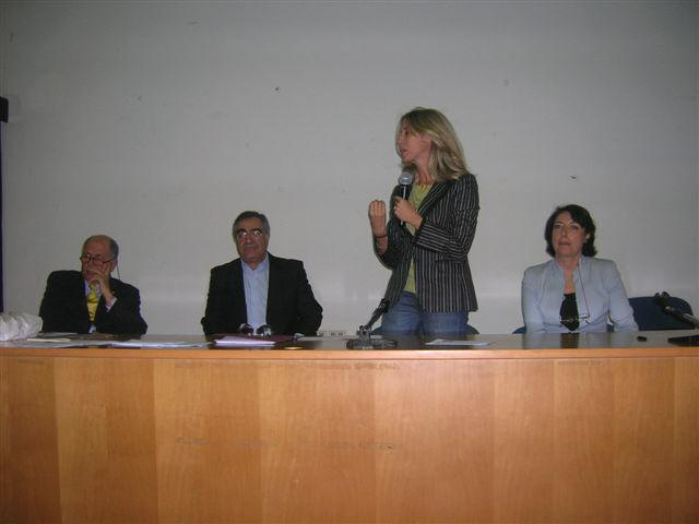 leditore Luciano Lucarini e Lavinia Mennuni, Consigliere delegato dal Sindaco alle Pari Opportunit, Il Direttore di Voce Romana, SANDRO BARI e la Vice Direttrice di Voce Romana, Francesca Di Castro